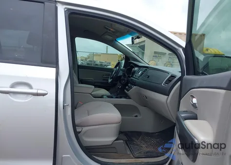 2016 Kia Sedona Lx из США, поврежденный, VIN KNDMB5C10G6131868